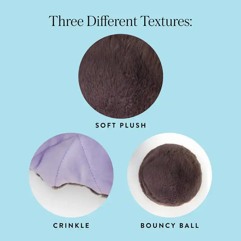 Bat toy texture features guide.