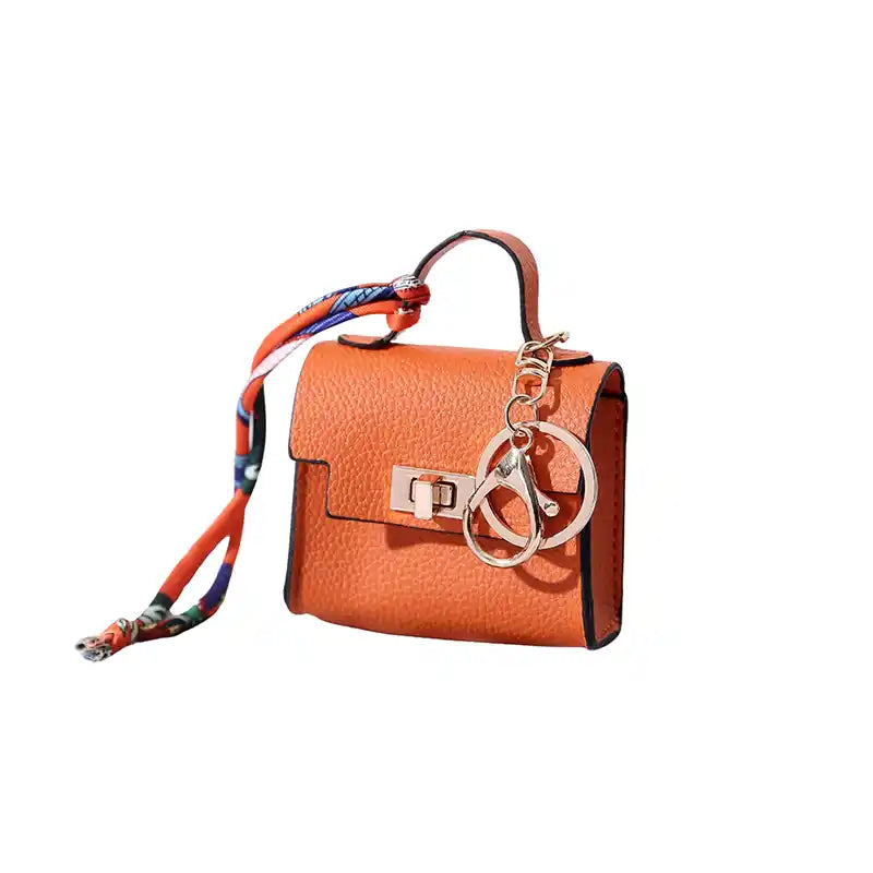 barkin bag dog waste bag dispenser in orange