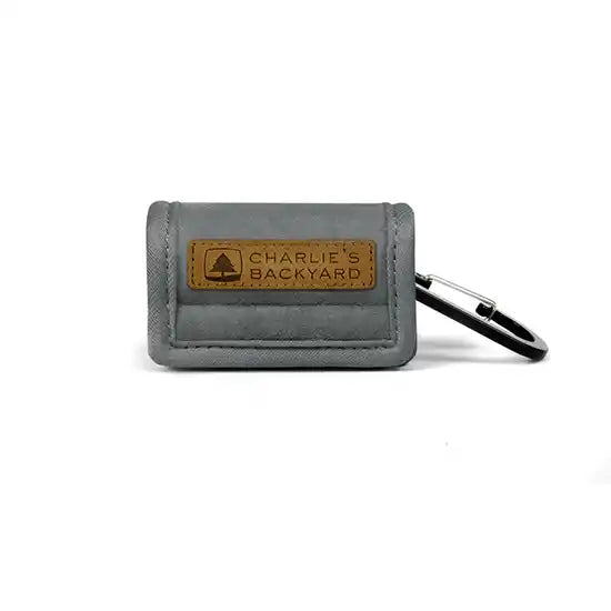 grey charlie's backyard poo bag