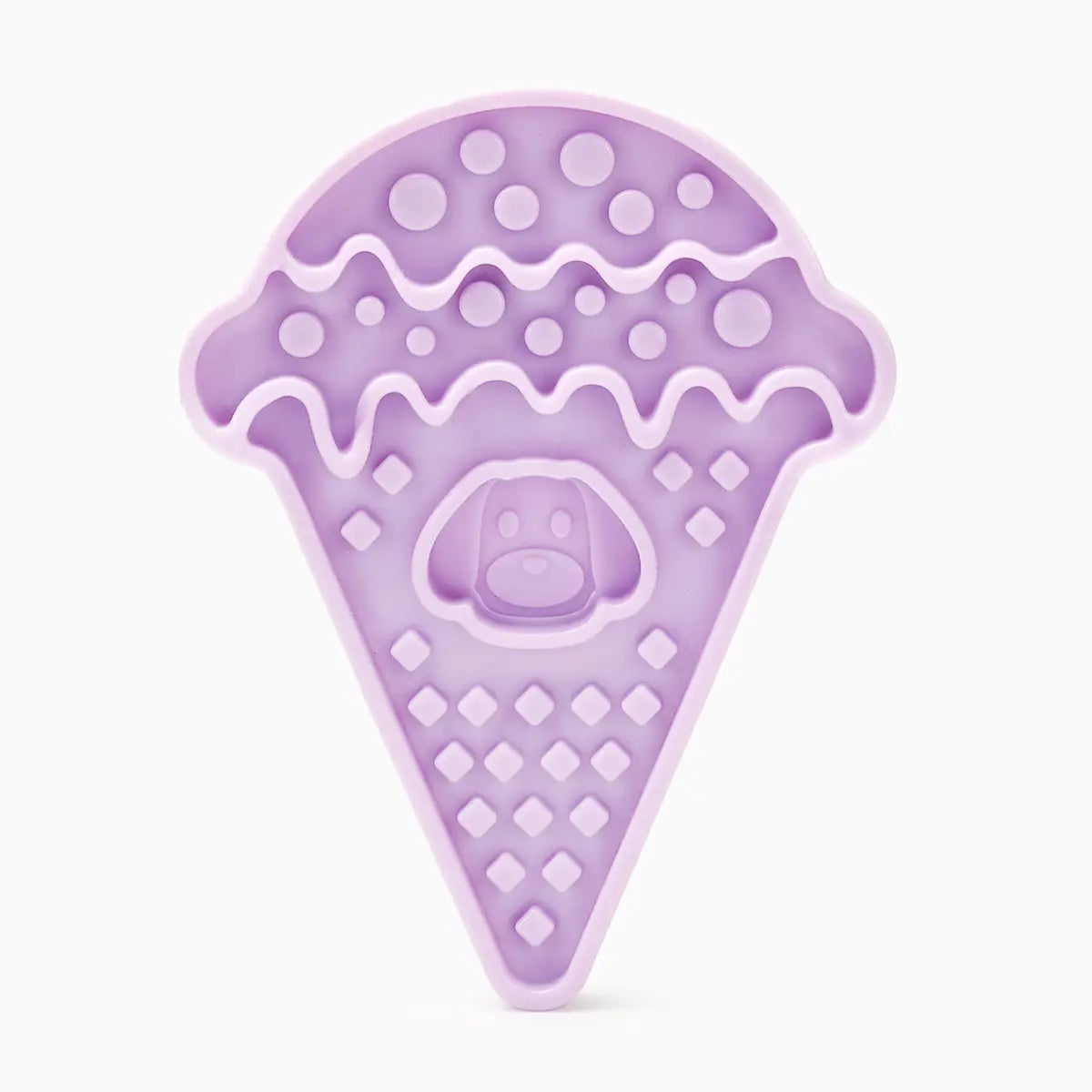 ice cream shaped dog lick mat