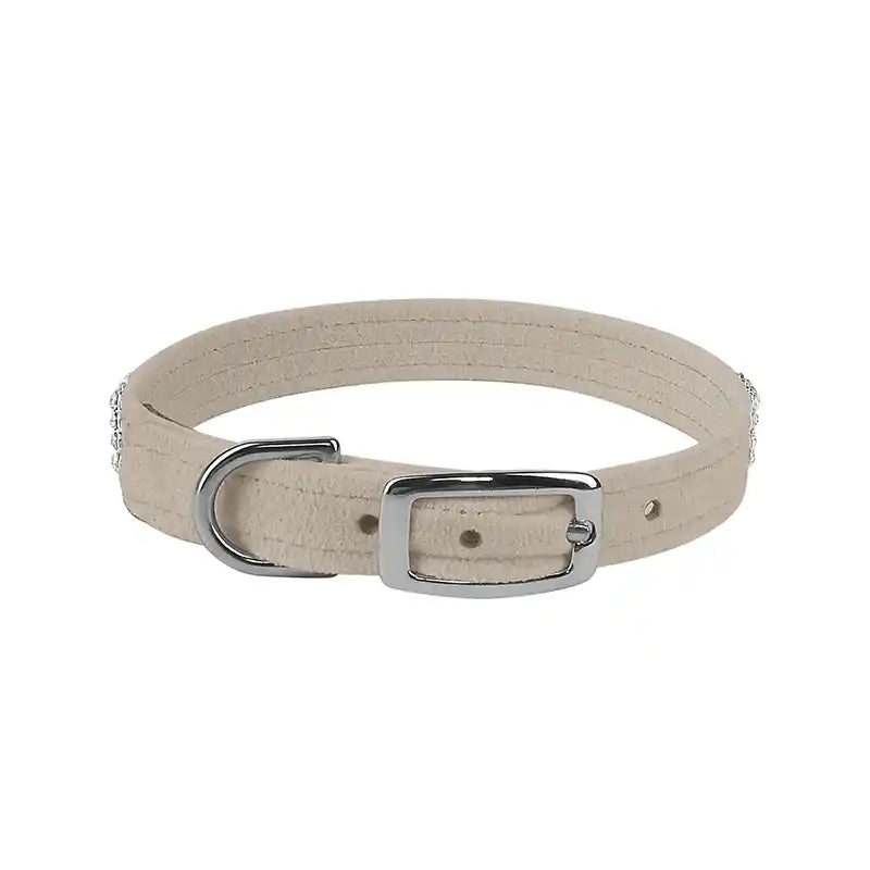 Susan Lanci 4 Row Swarovski Crystal Giltmore Pet Collar