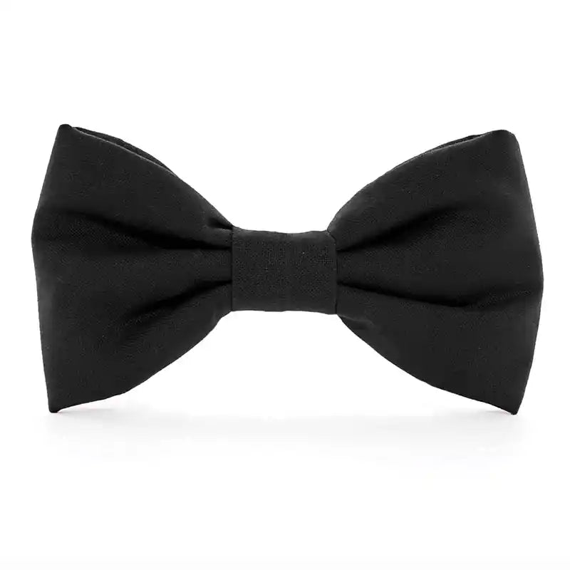 Black Onyx Bow Tie for Dogs by Foggy Dog
