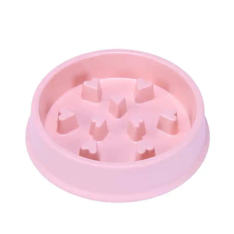 hearts pet slowfeeder bowl
