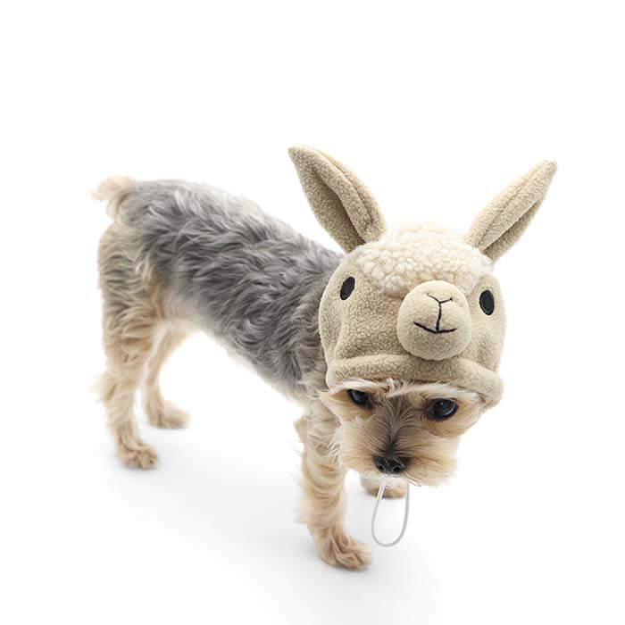 llama hat pet costume