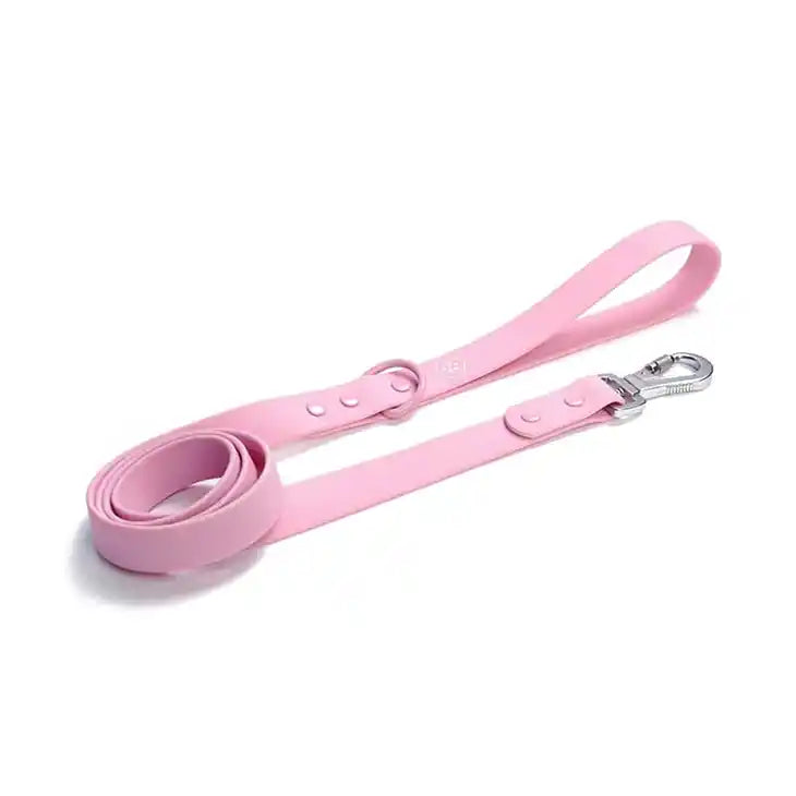 spark paws pink waterproof leash
