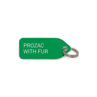 growlees "prozac with fur" dog charm