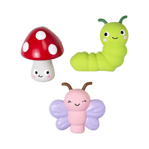 3 piece latex dog toy set 