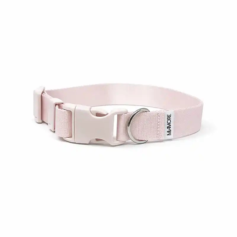 Amore Dog Collar in Petal Pink