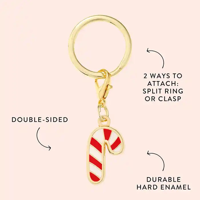 candy cane dog collar charm info