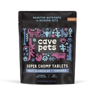 cave pets super chomp tablets multi-glandular + tumeric packaging