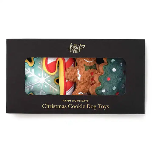 christmas cookie dog toys box