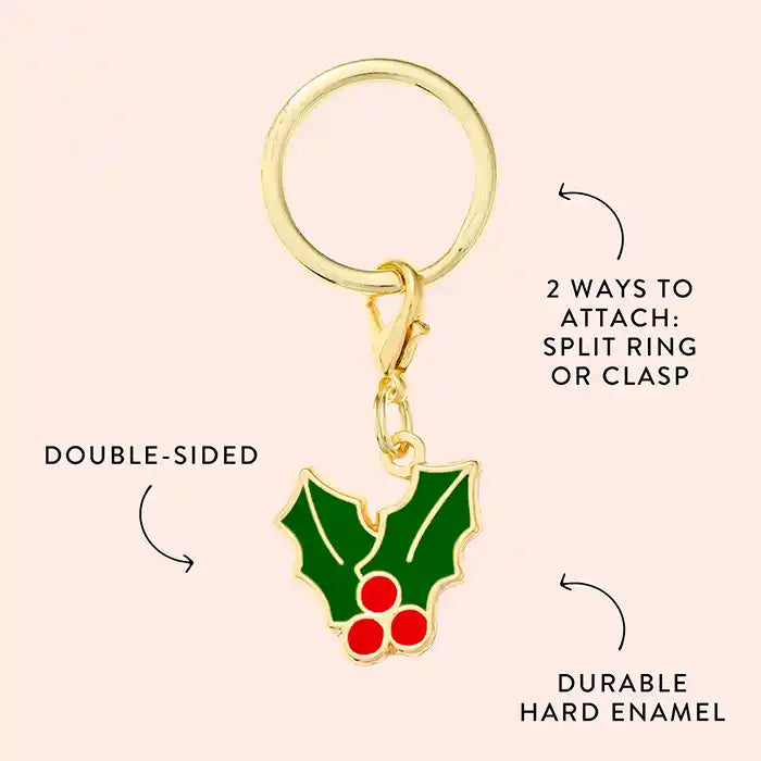 holly dog collar charm info