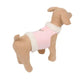 Susan Lanci Pink Bowzer Shearling Ultrasuede Winter Dog Coat