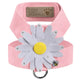 pink daisy tinkie dog harness 