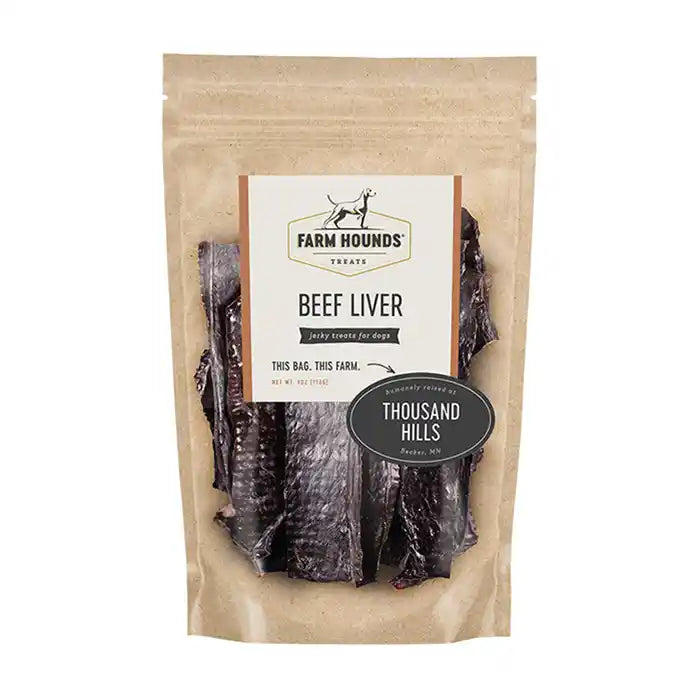 farm hounds beef liver dog chews