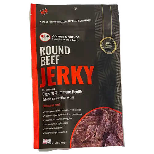 round beef jerky dog treats