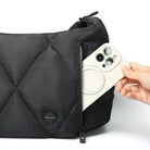 black cloud carrier with phone pocket