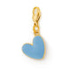 Enamel Heart Collar Charm