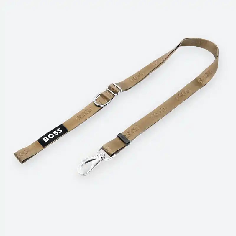 boss dog essentials leash in tan