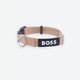 Hugo 'BOSS' tan dog collar