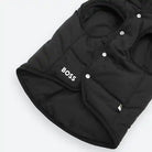 hugo boss dog vest in black bottom view
