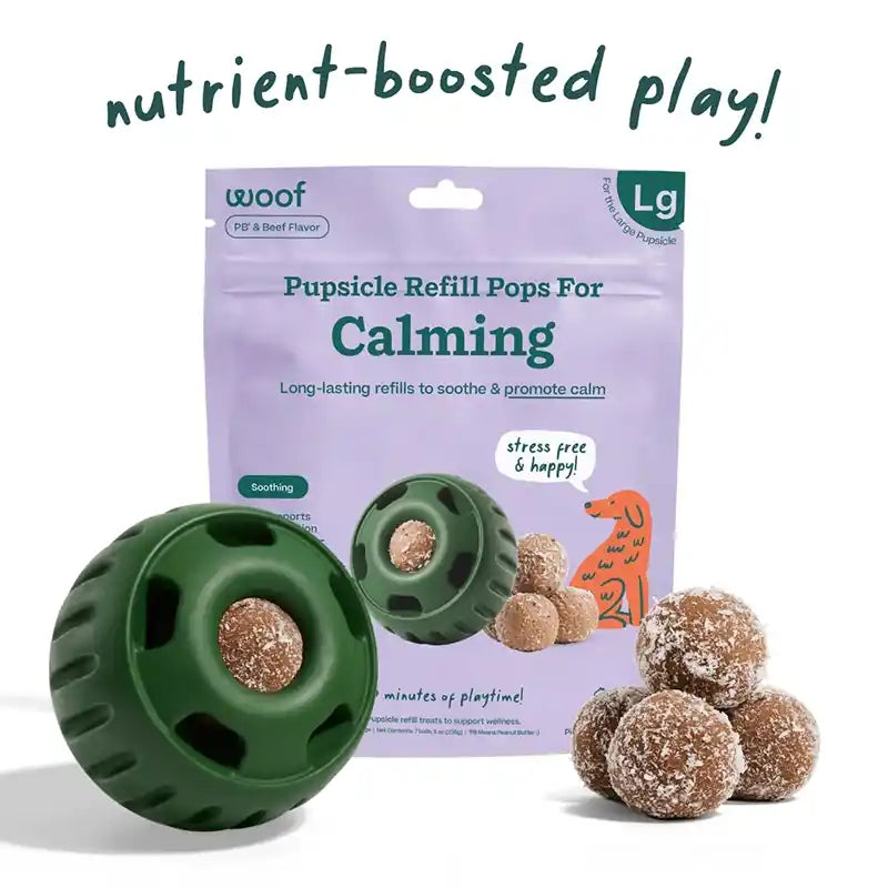calming pops for pupsicles