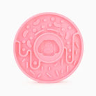 pink donut dog lick mat