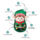 durable elf dog toy info