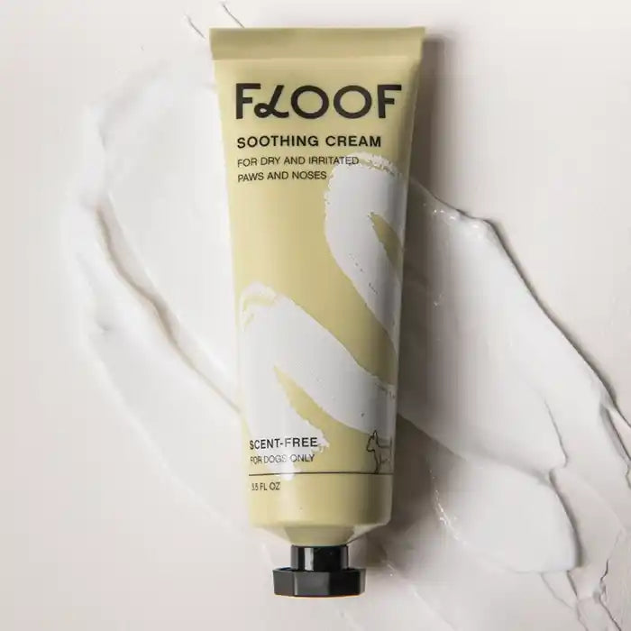 floof soothing cream for dogs showing texture
