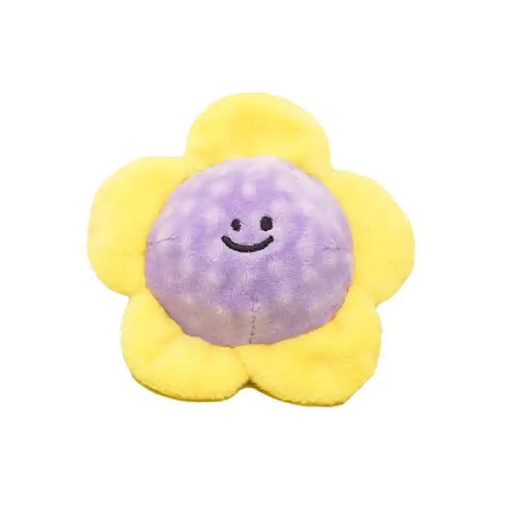 flower ball fetch dog toy