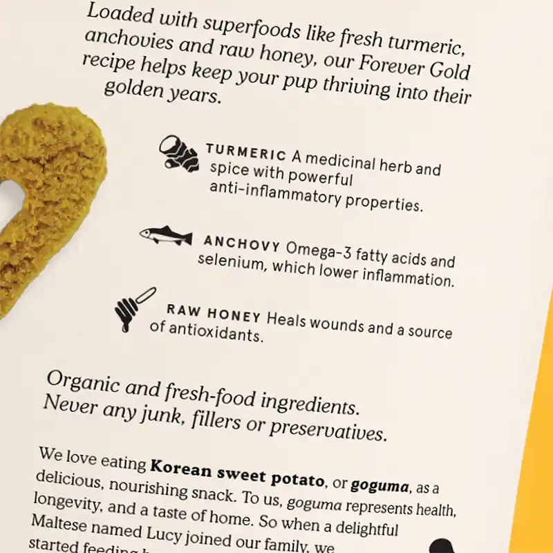 gogoma forever gold dog treats info