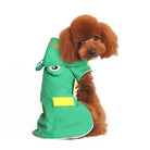 frog raincoat styled back