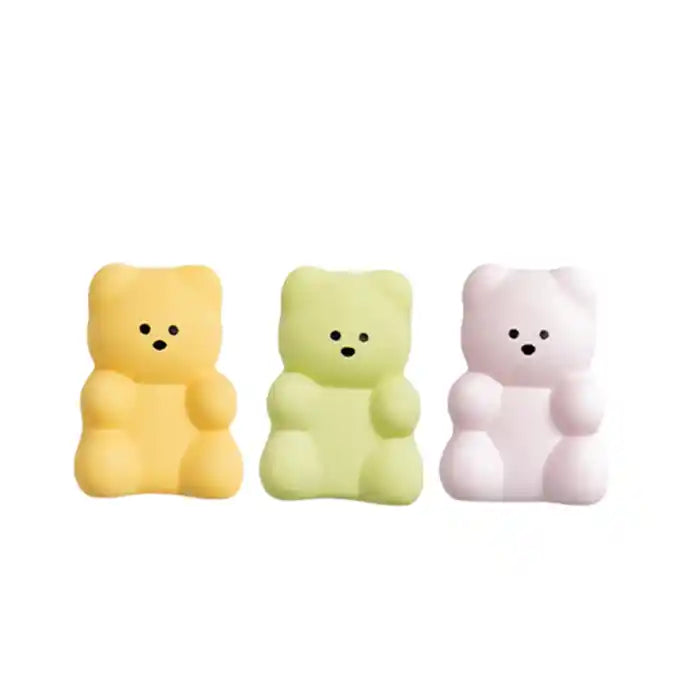 jelly bears squeaky latex dog toys