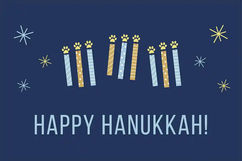 MiAmore Pets Happy Hanukkah Gift Card