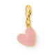 Enamel Heart Collar Charm