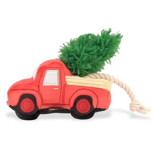 holiday hauler dog toy