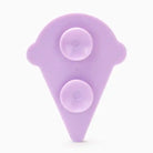 suction cups on back of  ice cream shaped dog lick mat