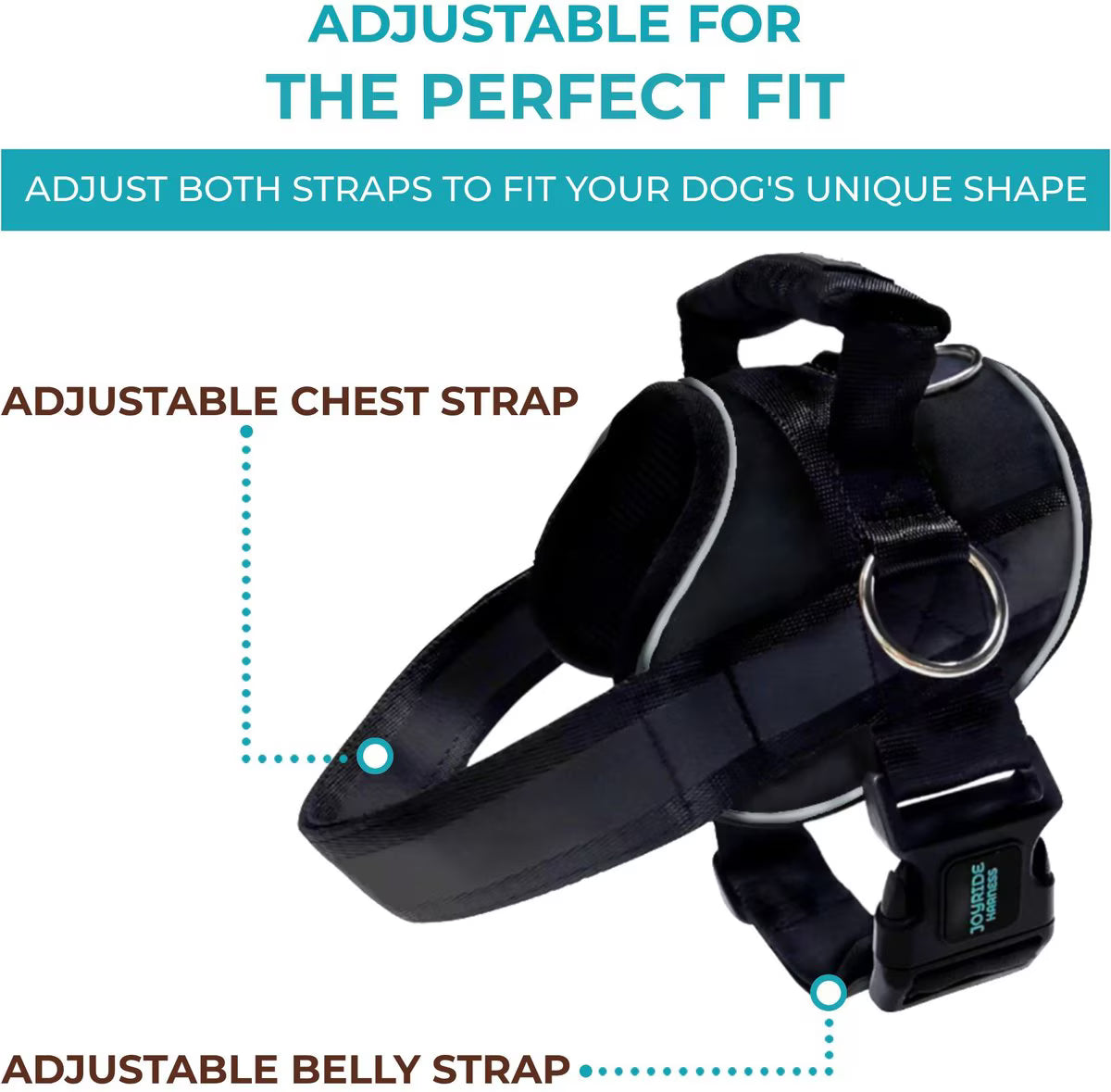 joyride harness showing adjustability