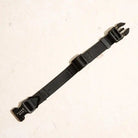 Chic Black dog collar with embossed cross design by Saint Rue