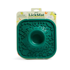 Green woof lick mat 