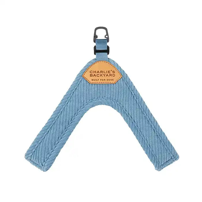 roy sky blue easy buckle up harness