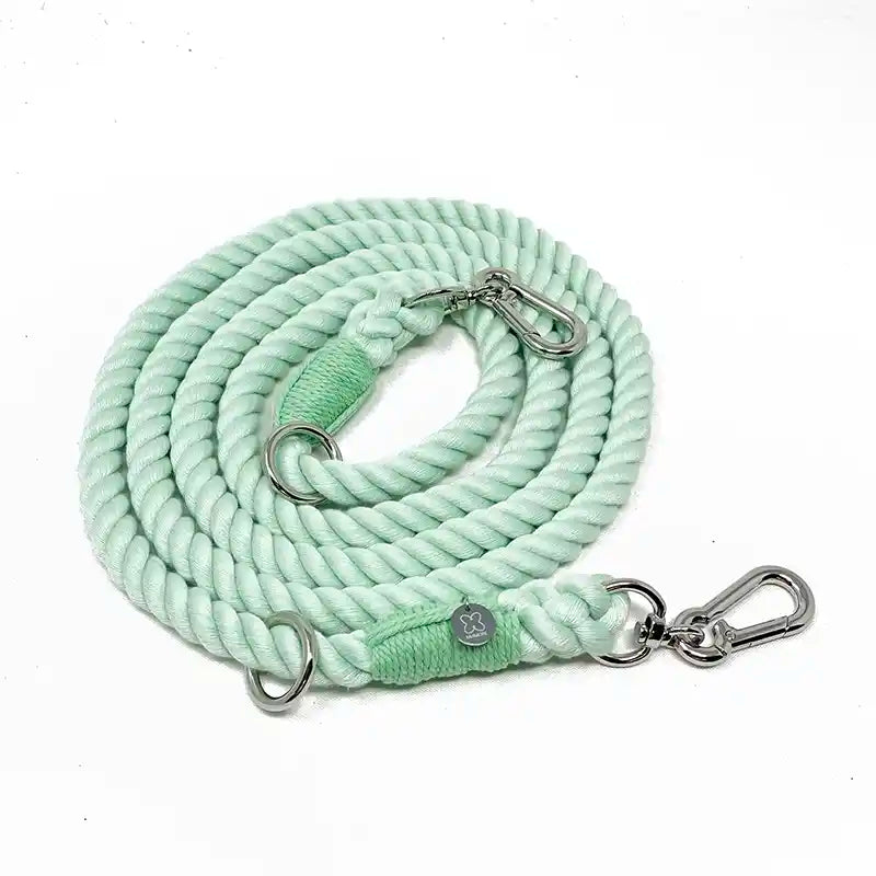 MiAmore Hands-Free Multi-functional Rope Dog Leash - mint