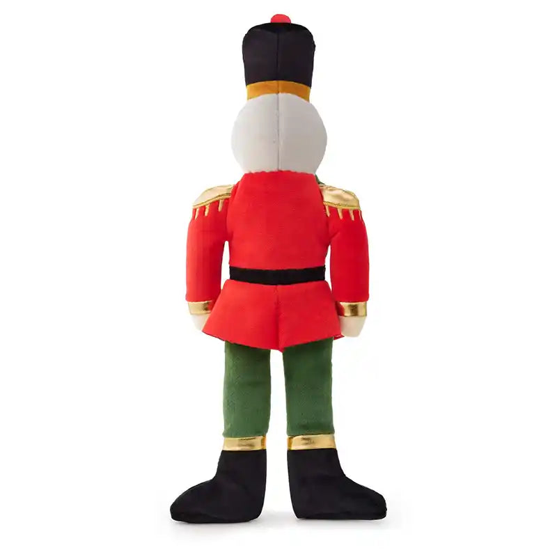 back view of nutcracker interactive dog toy