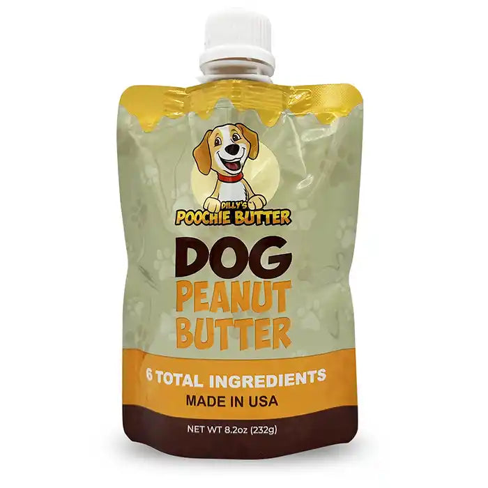 dog peanut butter squeeze pack