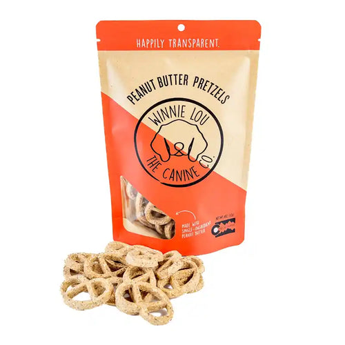 peanut butter pretzels dog treats