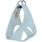 Baby blue Susan Lanci Step-in dog harness 