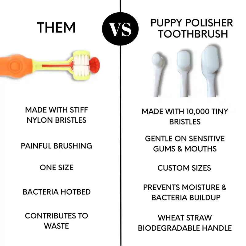 puppy polisher eco toothbrush comparison