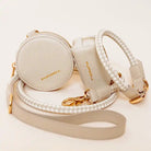 beige pupwell dog walking set