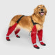 red suspender boots 