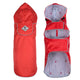 red dog raincoat
